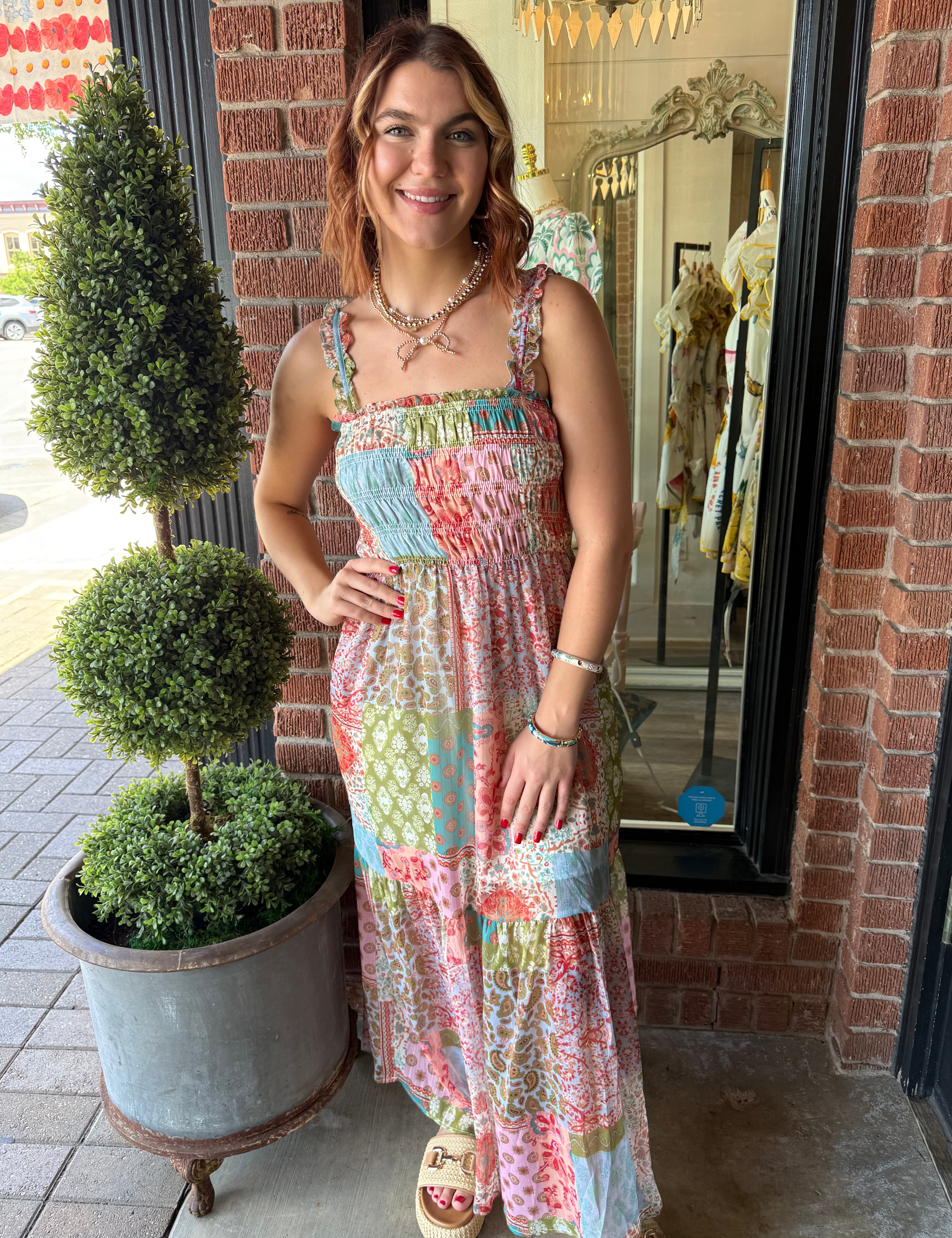 Penelope Smocked Dress