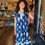 Lexi Navy Floral Maxi
