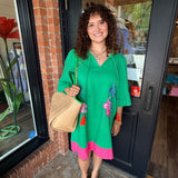 Darby Tassel Shift Dress