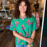 Lily Floral Top