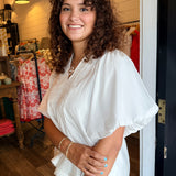 Debra Smocked Top