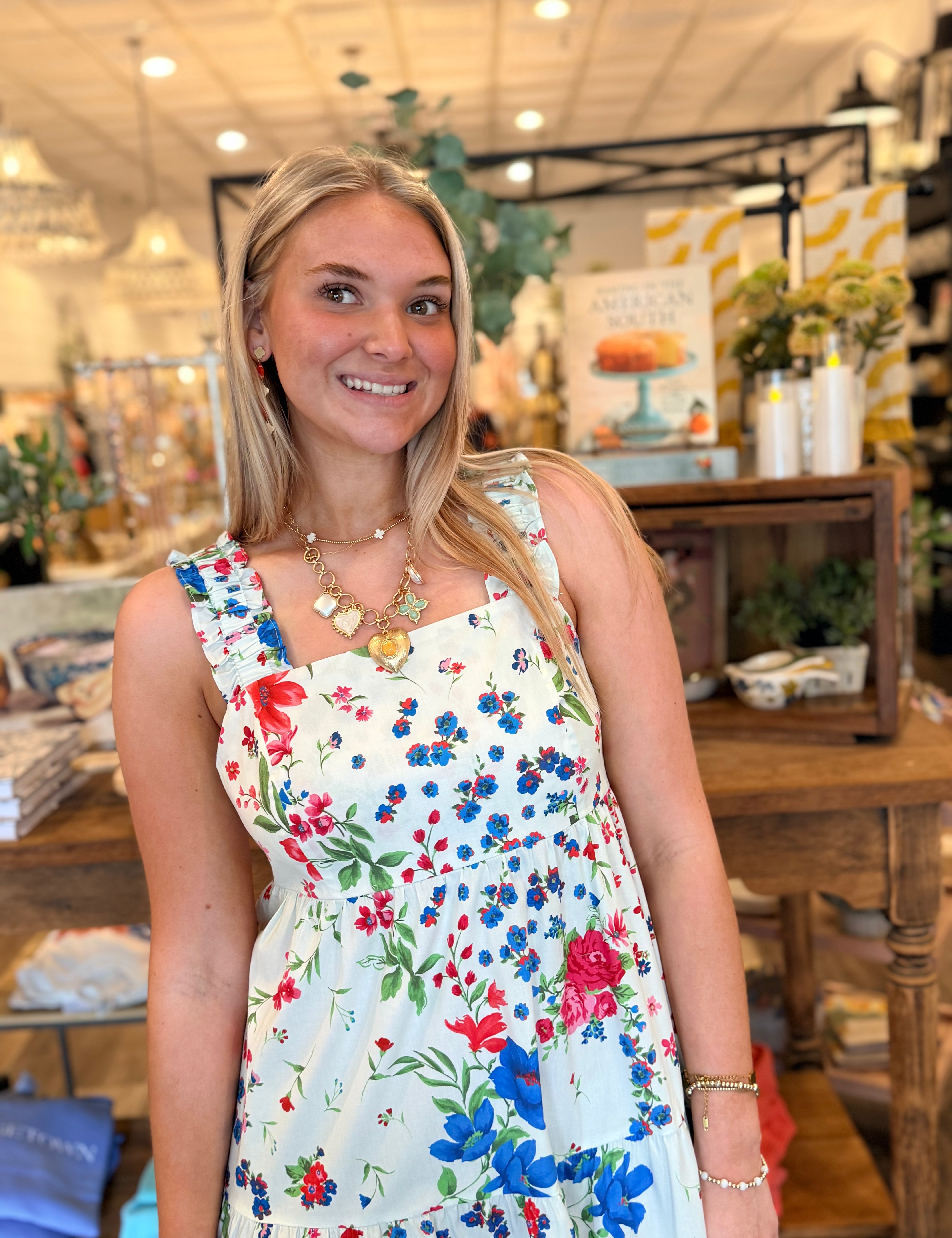 Tawny Poplin Midi Dress
