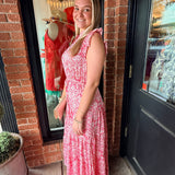 Sabrina Floral Maxi Dress