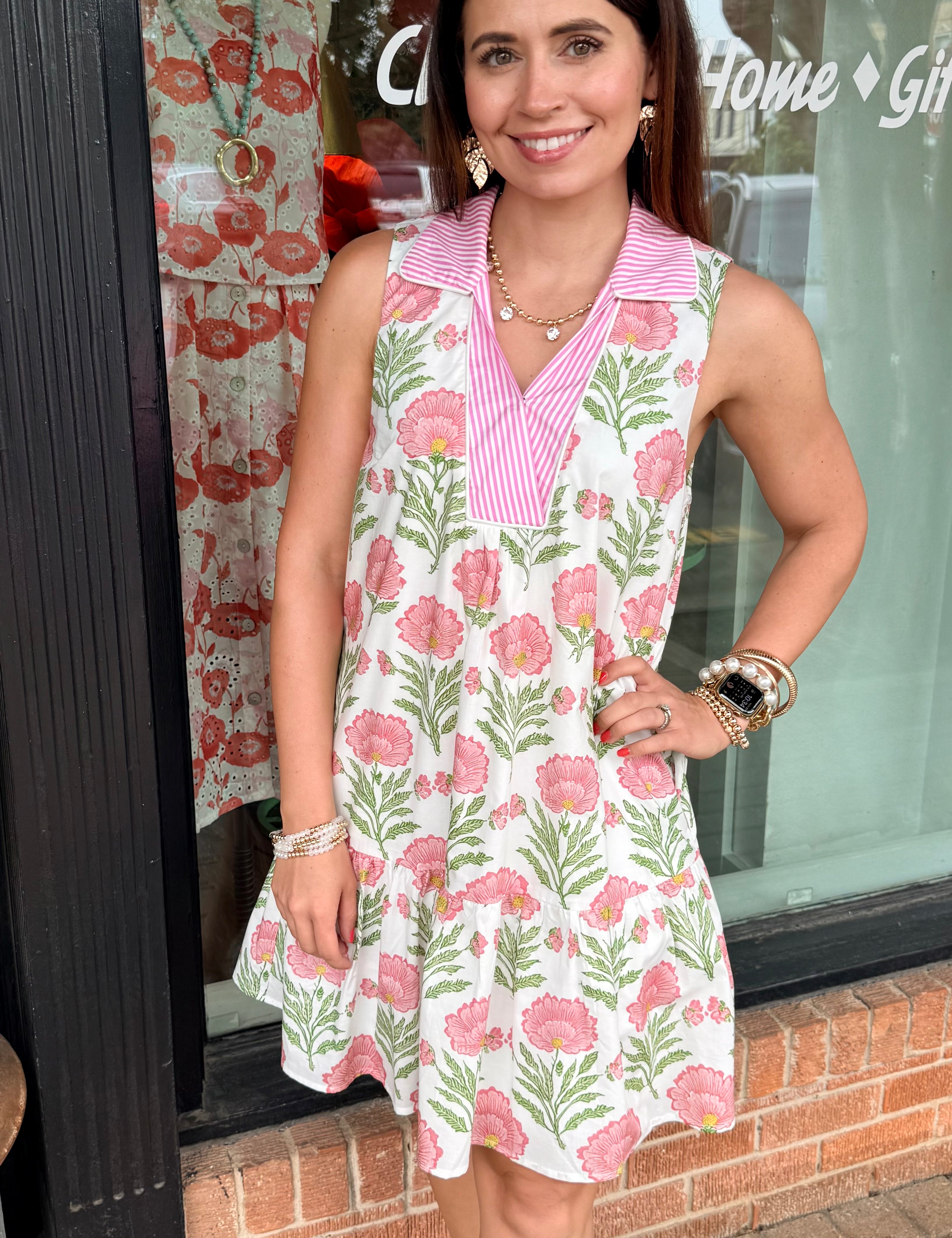 Carrie Floral Dress