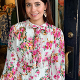 Jenna Long Sleeve Floral Dress
