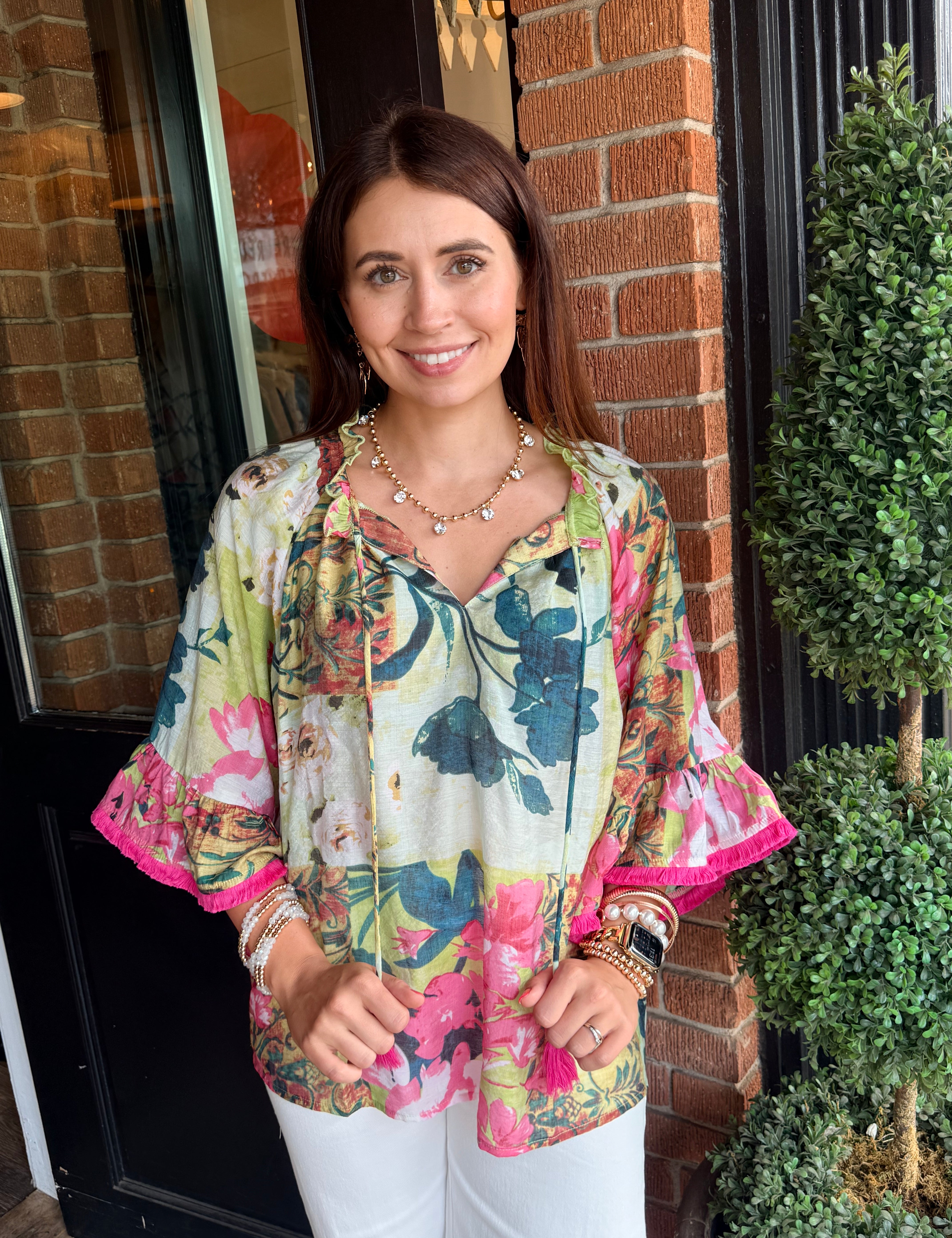 Brooklyn Floral Top