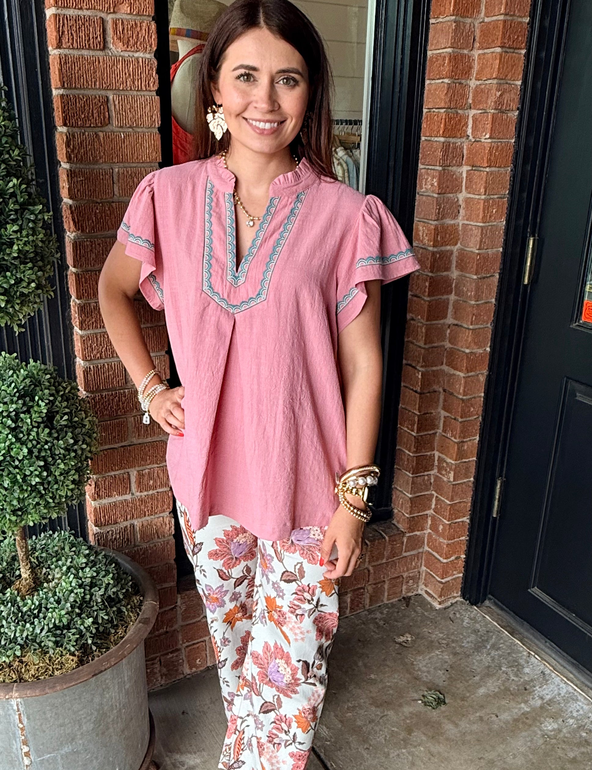 Jessie Floral Pants
