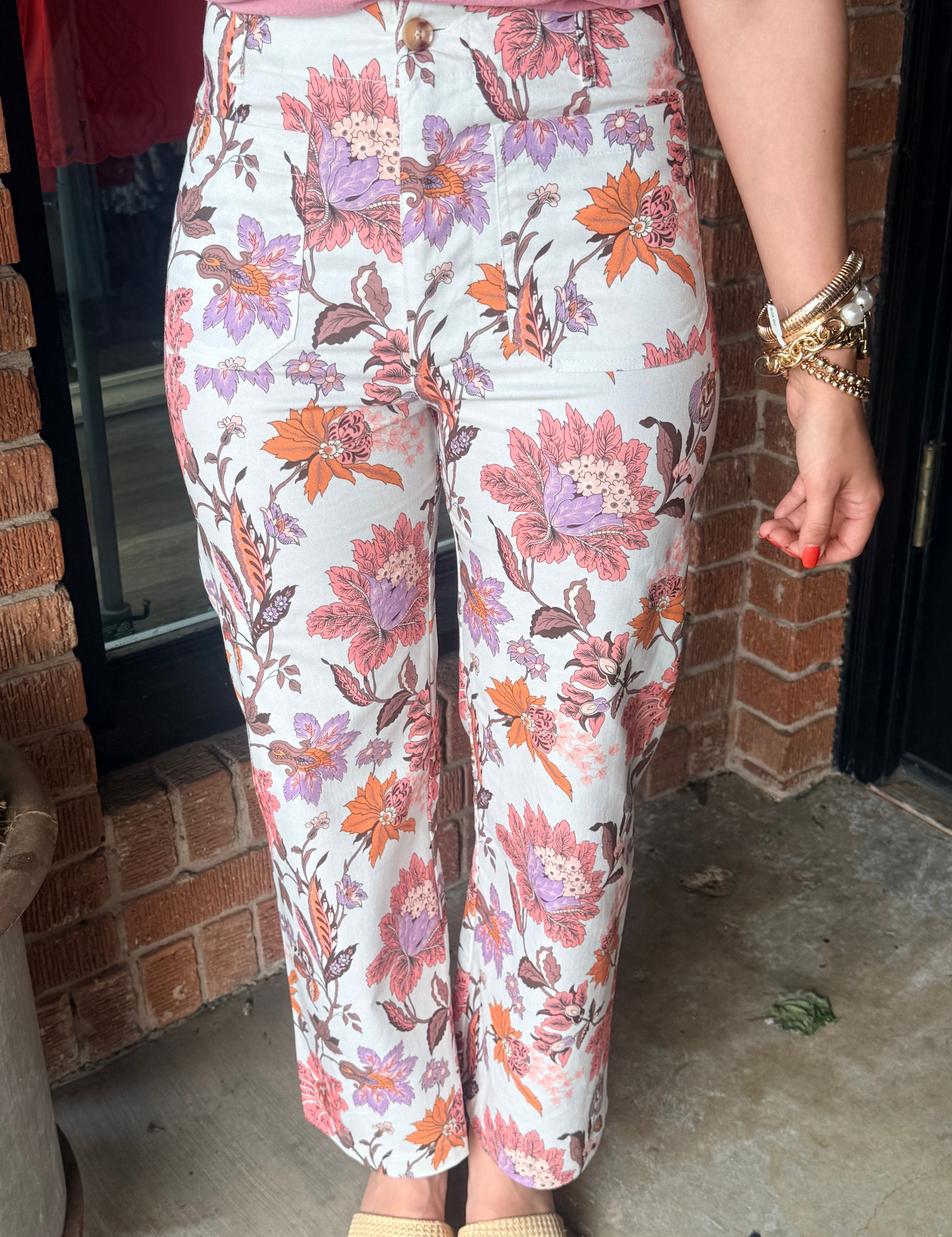 Jessie Floral Pants
