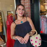 Ronni Embroidered Gauze dress