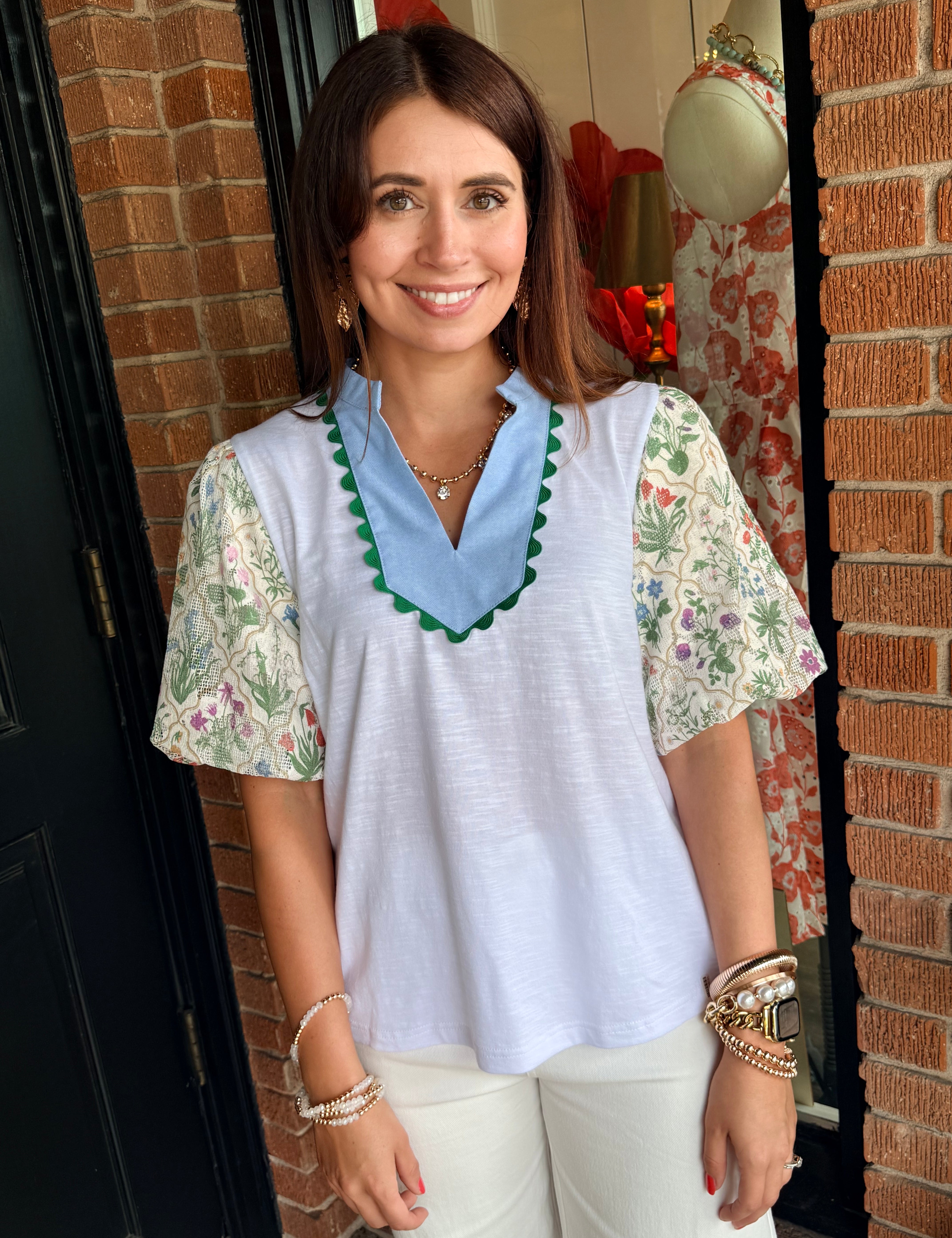 Camryn Floral Top