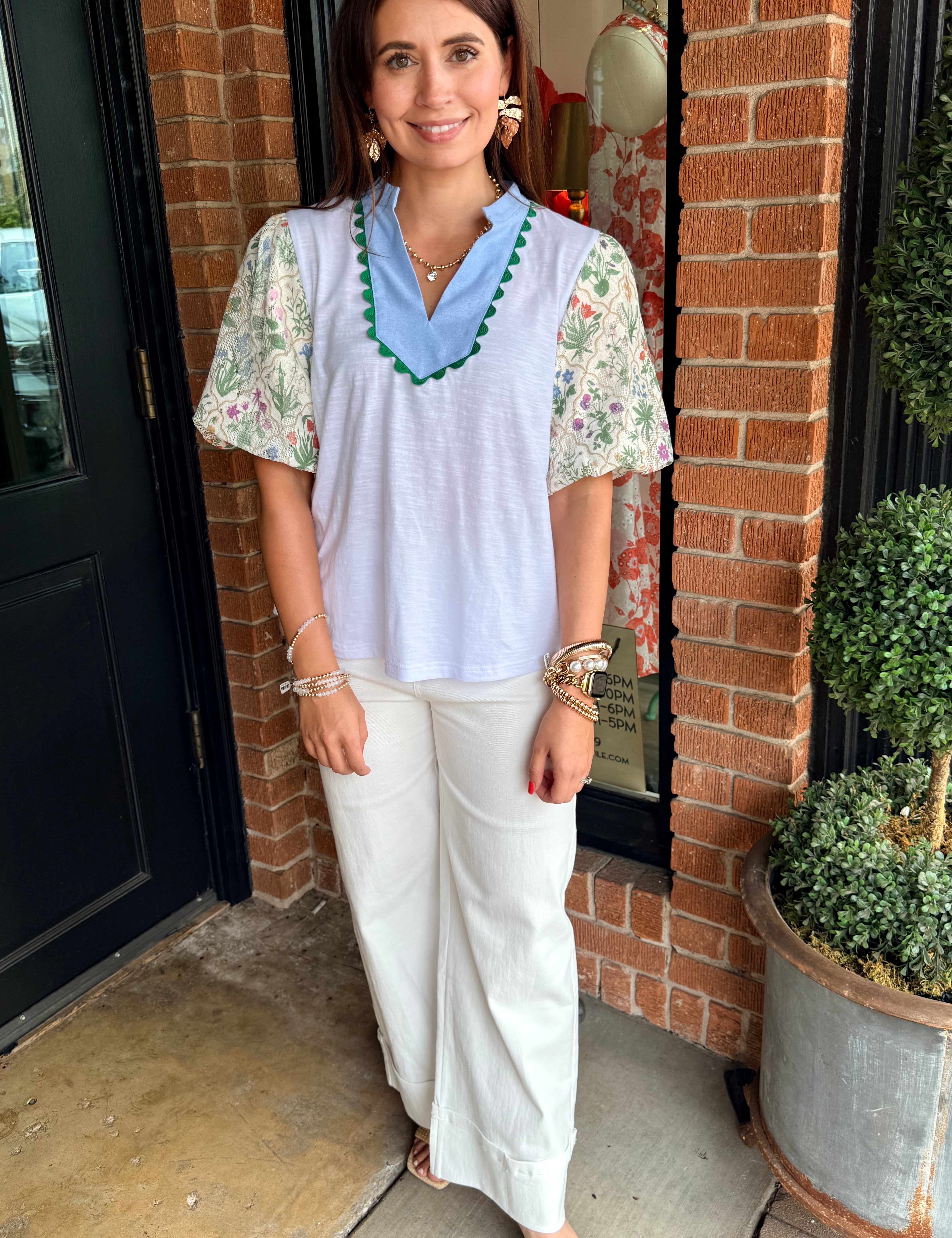 Camryn Floral Top