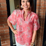 Penny Ruffled Top