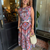 Kinsley Printed Midi Dress