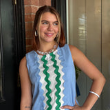 Wesley Blue Dress