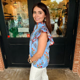 Carmen Floral Block Top