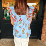 Carmen Floral Block Top