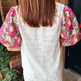 Harriet Bubble Sleeve Top
