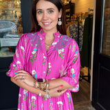 Darcy Floral Print Midi Dress