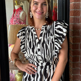 Kimberly Abstract Dress