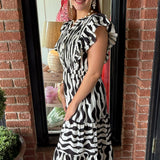 Kimberly Abstract Dress