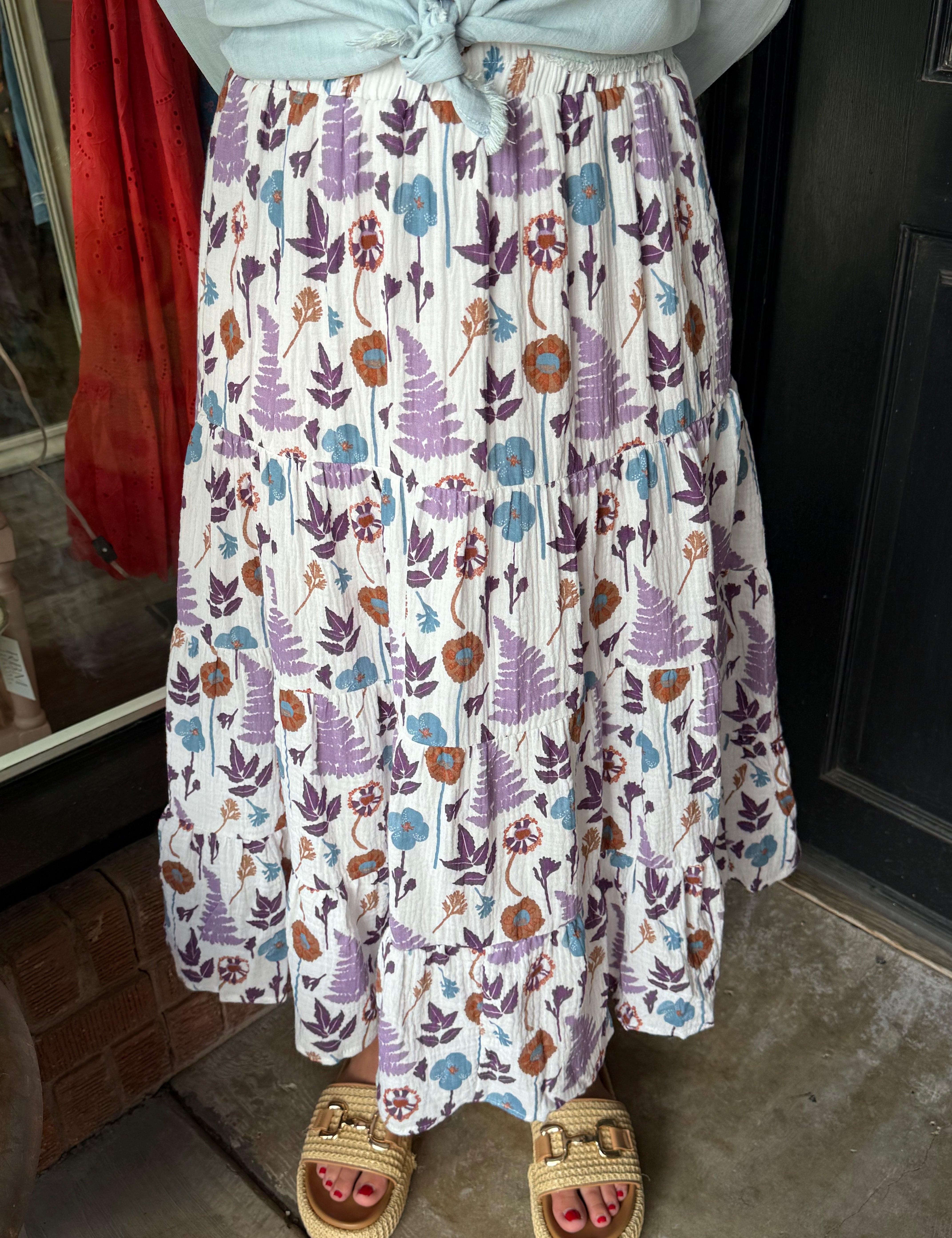 Carla Floral Skirt