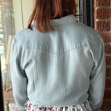 Miley Denim Pearl Snap
