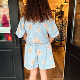 Makayla Denim Romper