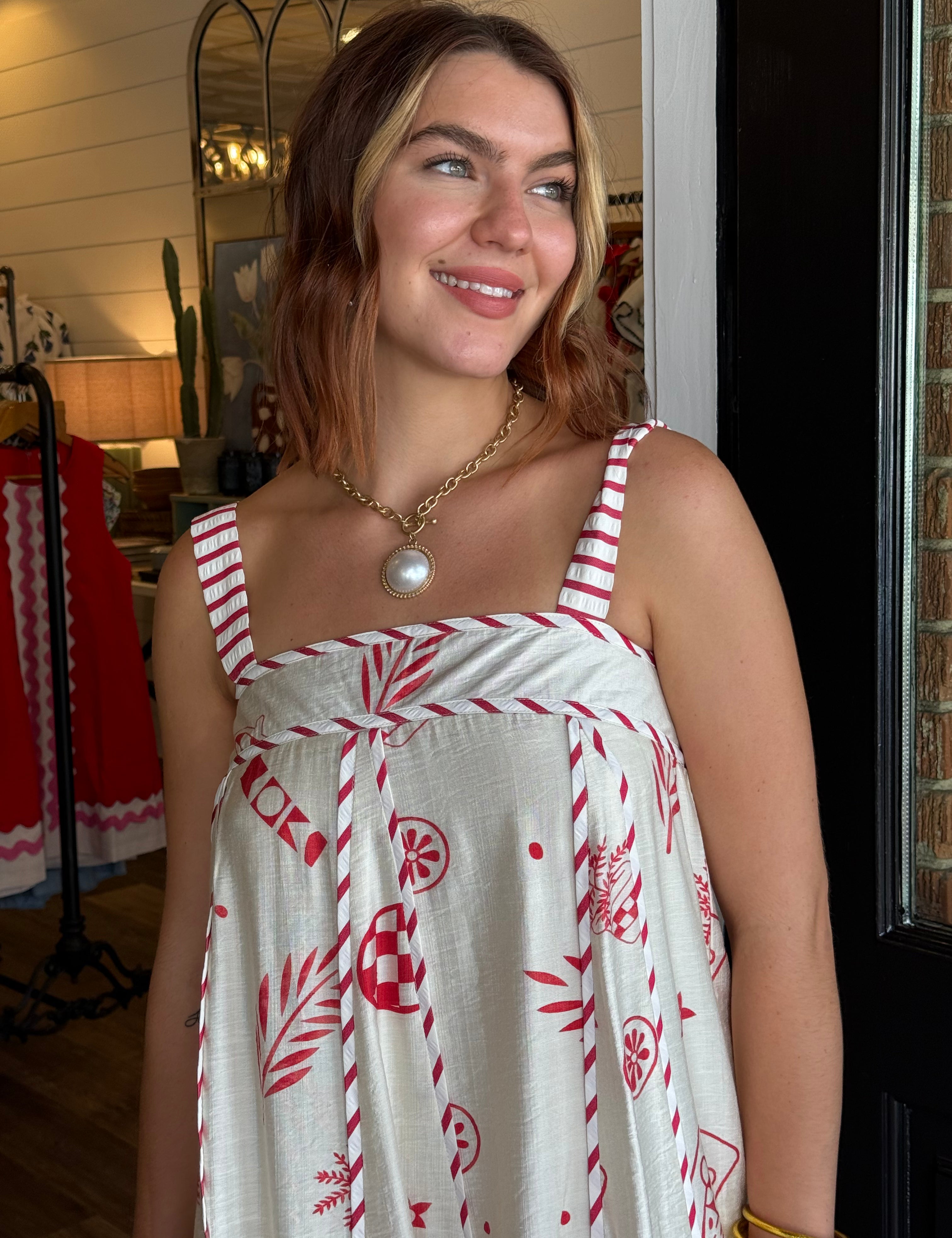 Harley Multi-Print Mini Dress
