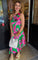 Millie Blossom One Shoulder Asymmetrical Dress