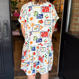 Tropical Babydoll Dress