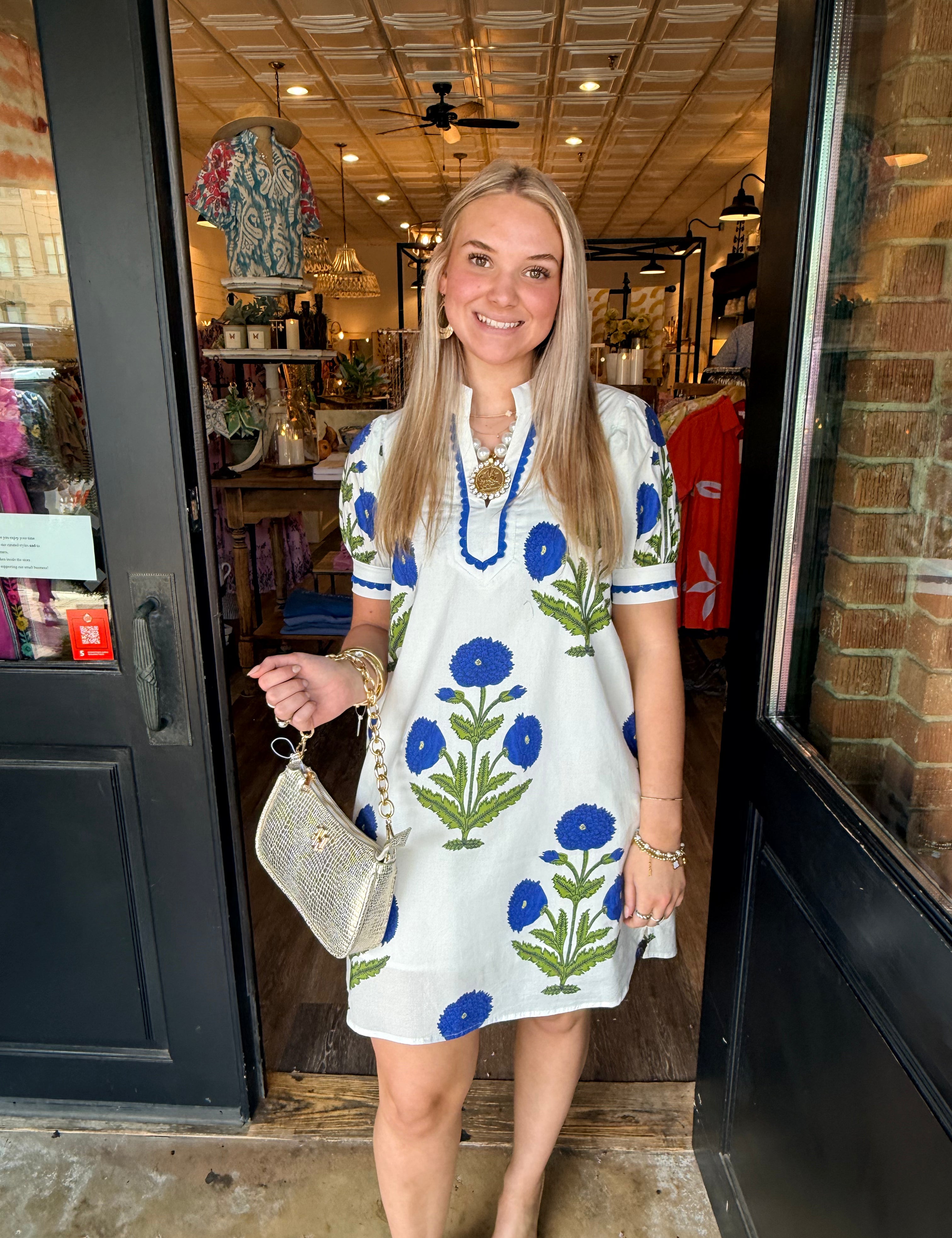 Reagan Floral Dress – Red Bird Mercantile