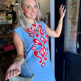 Sarah Embroidered Dress