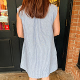 Diana Sleeveless Shift Dress