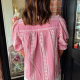 Ashlyn Puff Sleeve Gingham Top
