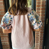 Janie Embroidered Top
