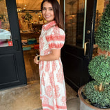 Sabrina Botanical Midi Dress