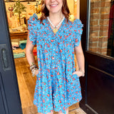 Rachel Floral Mini Dress