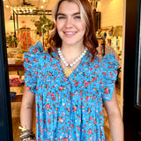Rachel Floral Mini Dress