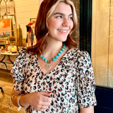 Brittnee Animal Print Dress