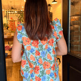 Kacey Ruffle Sleeve Blouse