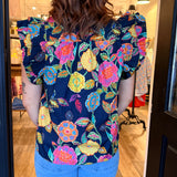 Penny Floral Top