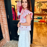 Cherry Print Top