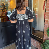Ciara Boho Midi Dress