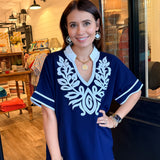 Nicky Color Contrast Top