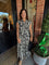 Isla Jungle Print Tiered Maxi Dress