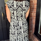 Isla Jungle Print Tiered Maxi Dress
