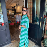 Belinda Diagonal Stripe Dress
