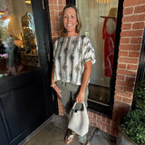 Shawn Flower Print Top