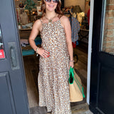 Lorraine Leopard Dress