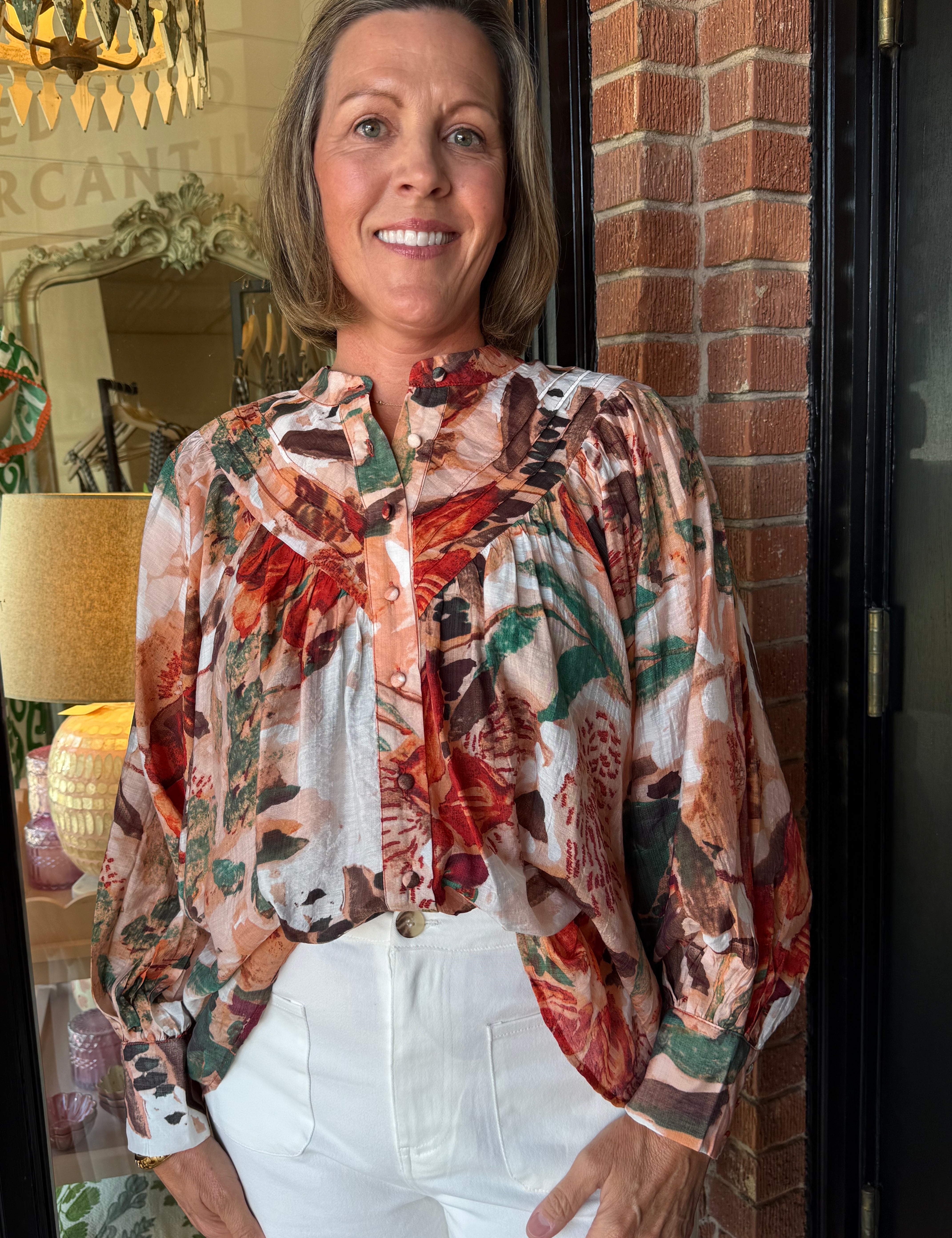 Ryan Floral Top